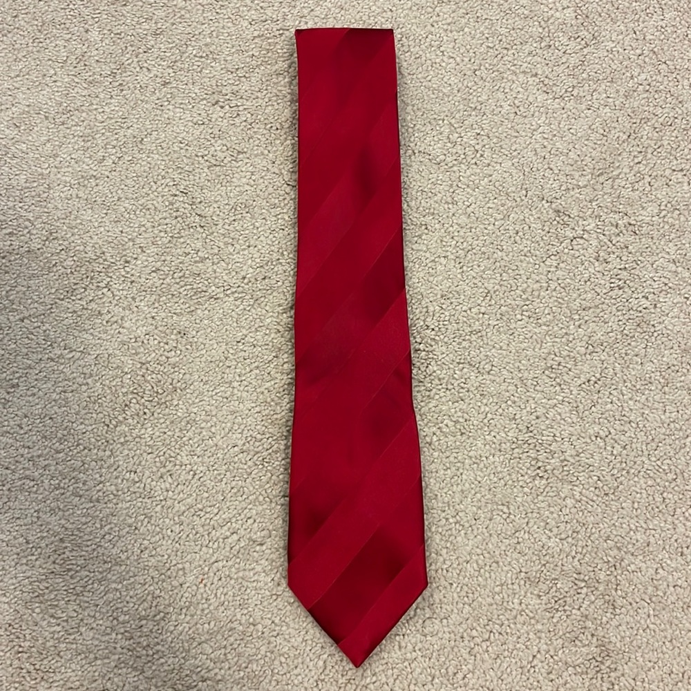 Donald Trump Signature Collection Red Stripe Tie